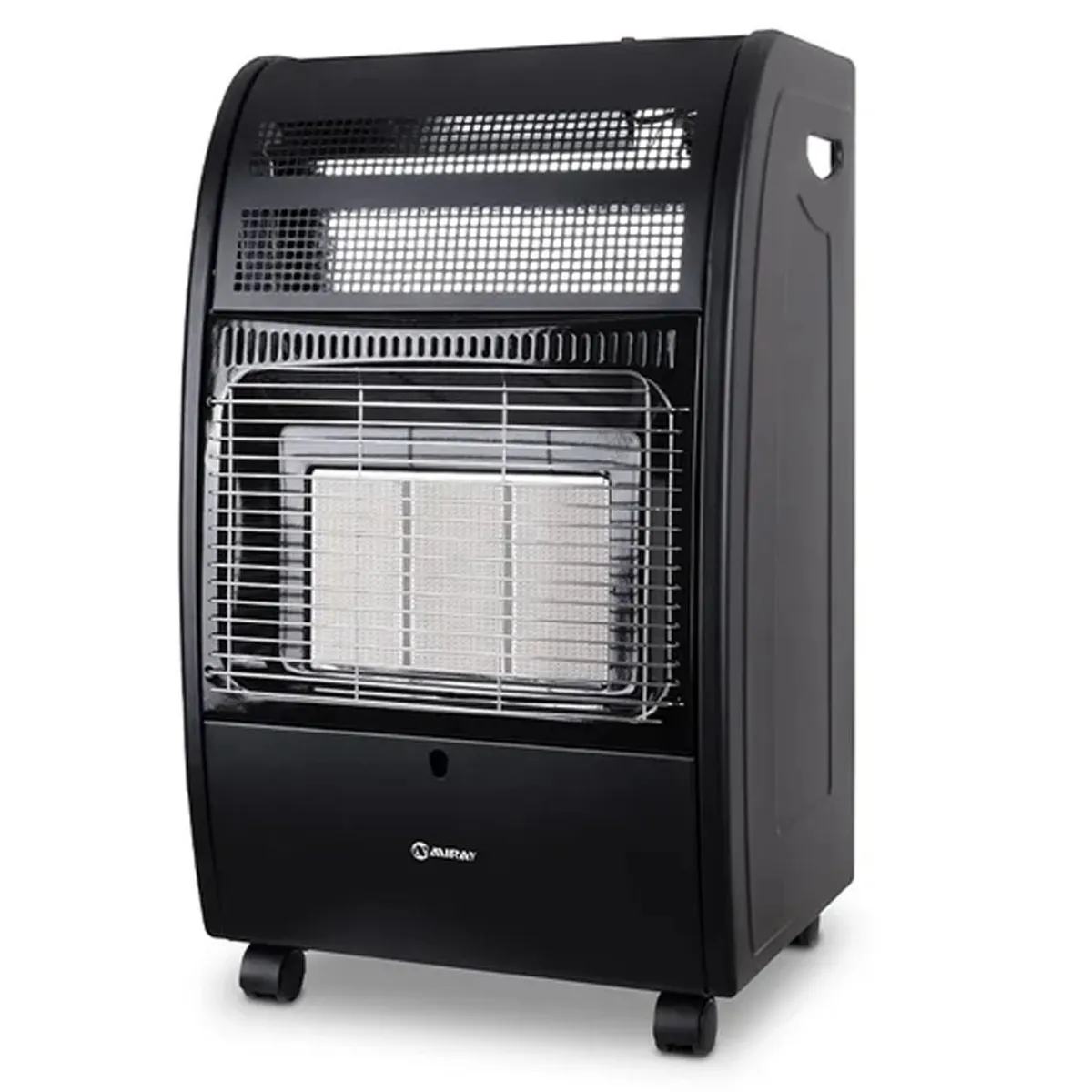 ESTUFA A GAS MIRAY EGM-72 4.20KW NEGRO 30M2 - 2