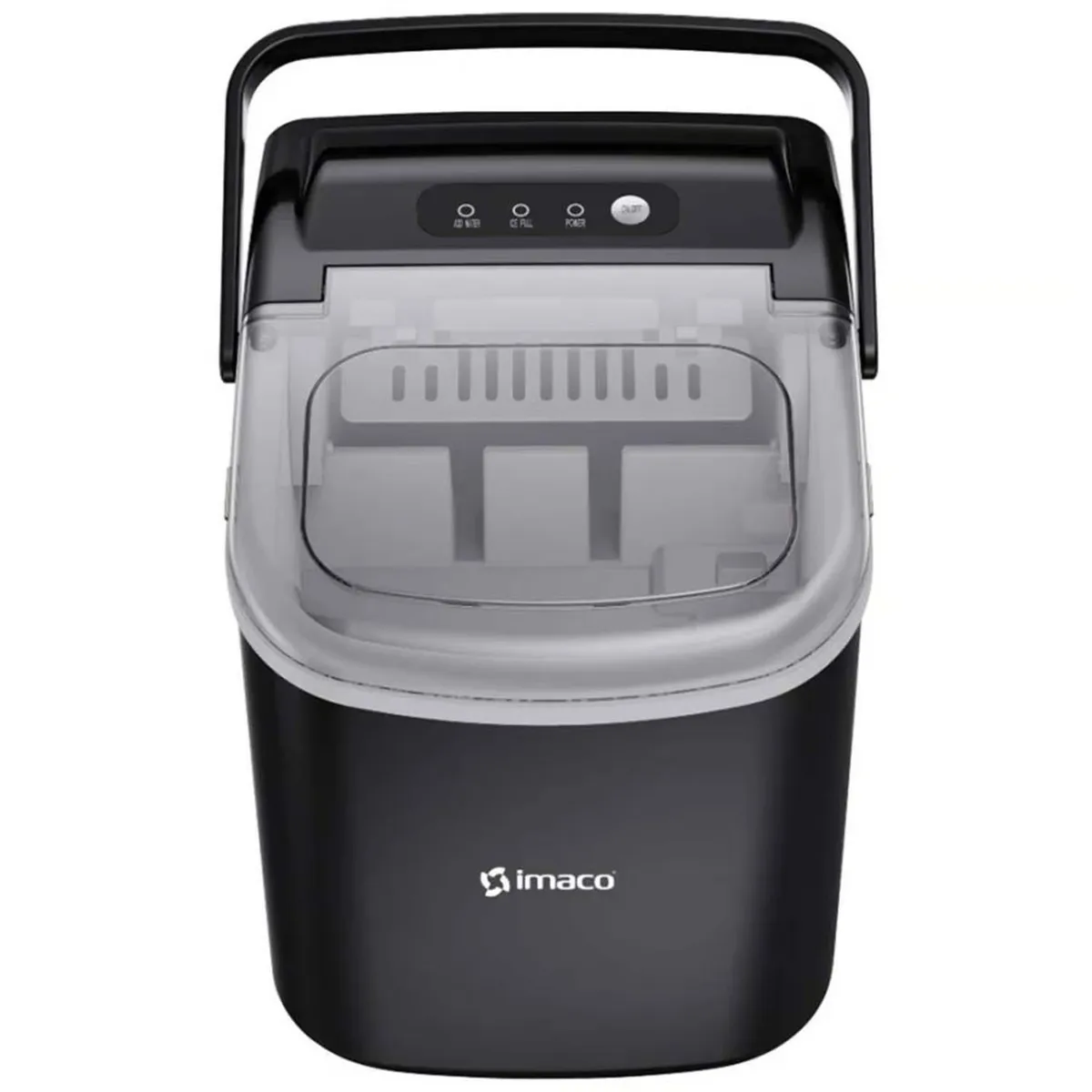 MAQUINA HACER HIELO 90W IMACO IMK1209 NEGRO - 2