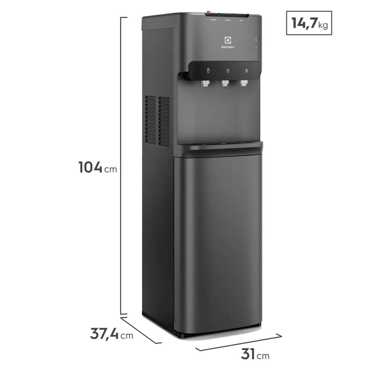 DISPENSADOR DE AGUA ELECTROLUX ED30SR FRIO-CALOR - 5
