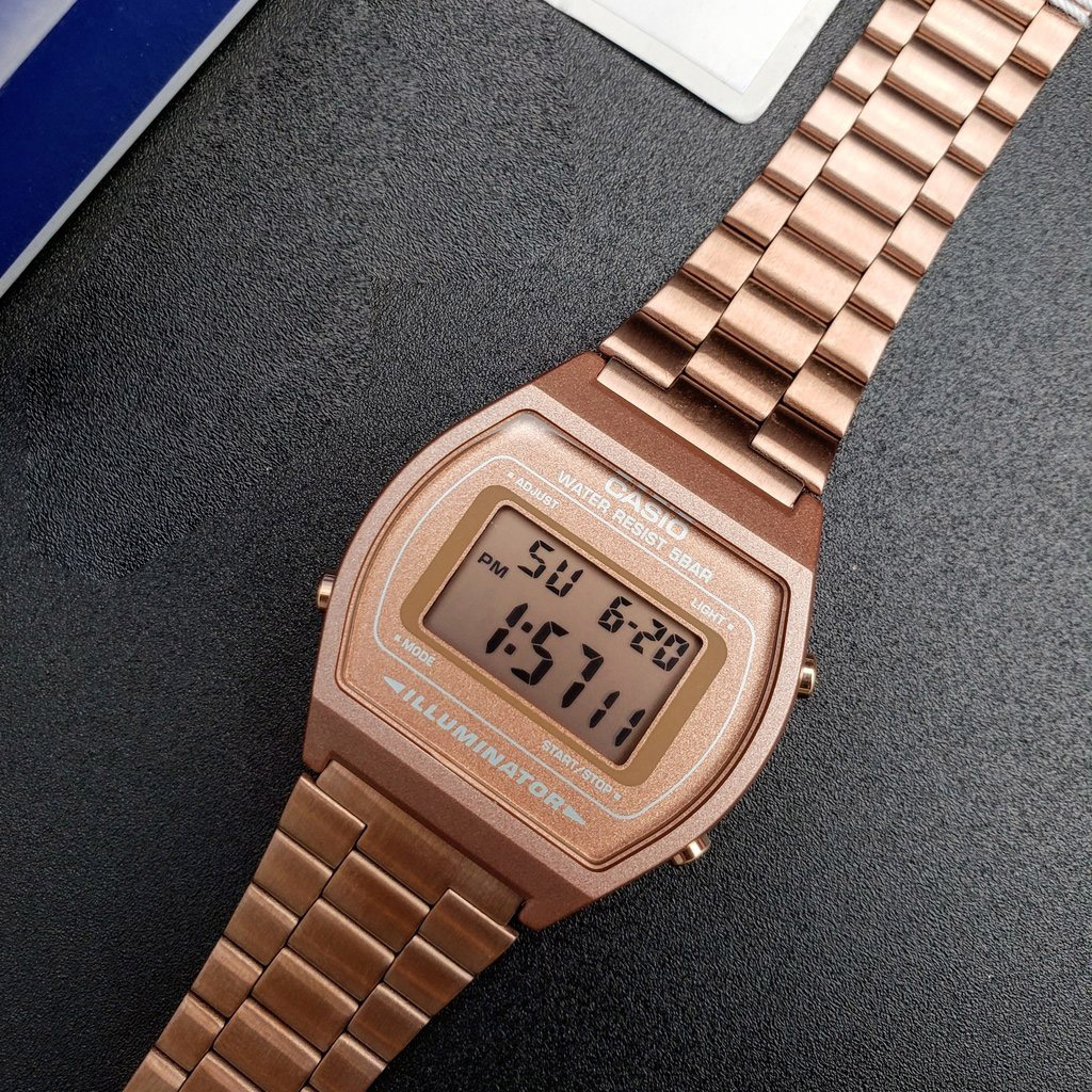 RELOJ CASIO MUJER DIGITAL B640WC-5AEF VINTAGE EDGY - 4