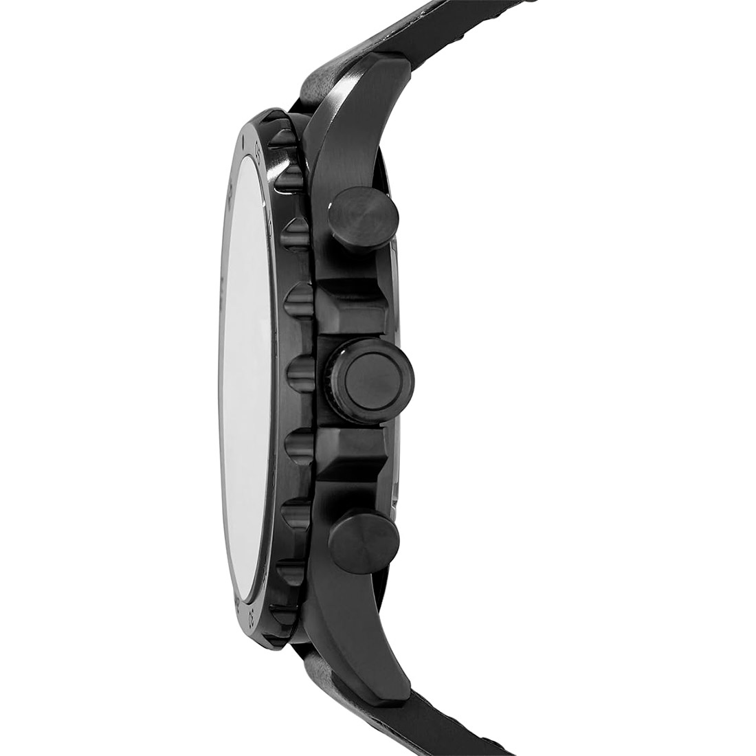 RELOJ FOSSIL HOMBRE ANÁLOGO JR1354 NATE CUERO NEGRO - 4