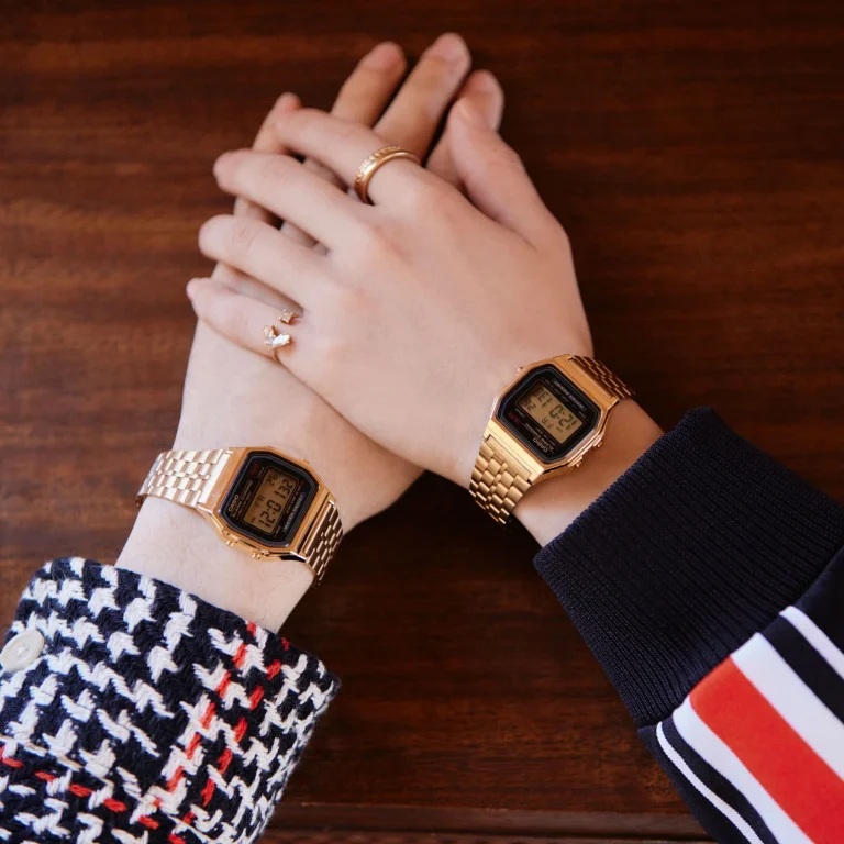 RELOJ CASIO DORADO VINTAGE A159WGEA-1 UNISEX - 2