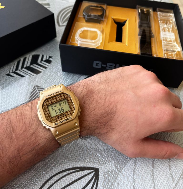 SET RELOJ CASIO G-SHOCK DWE-5600HG-1 DE HOMBRE - 5