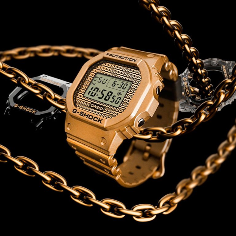 SET RELOJ CASIO G-SHOCK DWE-5600HG-1 DE HOMBRE - 6