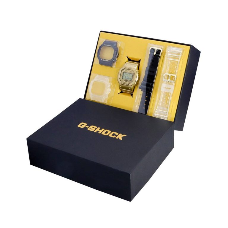 SET RELOJ CASIO G-SHOCK DWE-5600HG-1 DE HOMBRE - 7