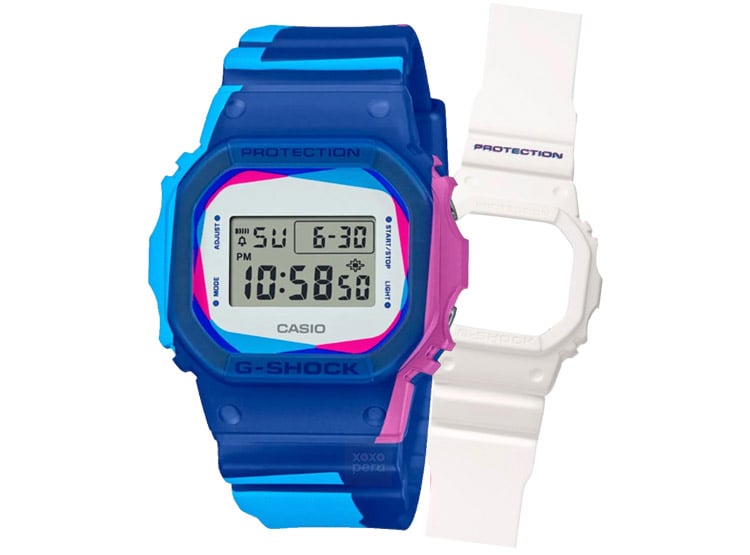 SET DE RELOJ CASIO G-SHOCK DWE-5600PR-2 HOMBRE - 1