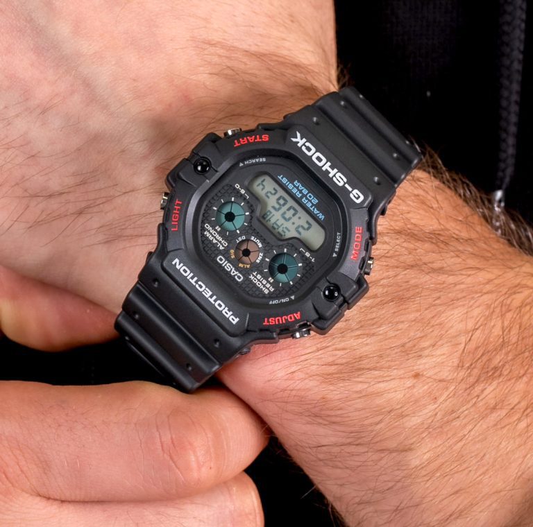 RELOJ CASIO G-SHOCK DW-5900-1 DE HOMBRE ACUÁTICO - 2