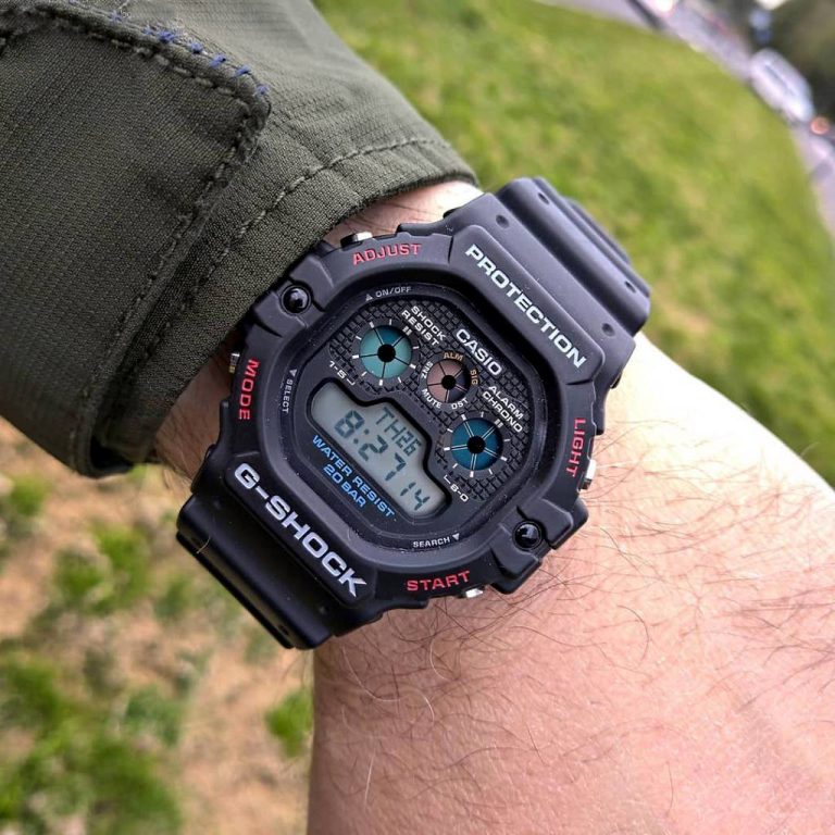 RELOJ CASIO G-SHOCK DW-5900-1 DE HOMBRE ACUÁTICO - 5