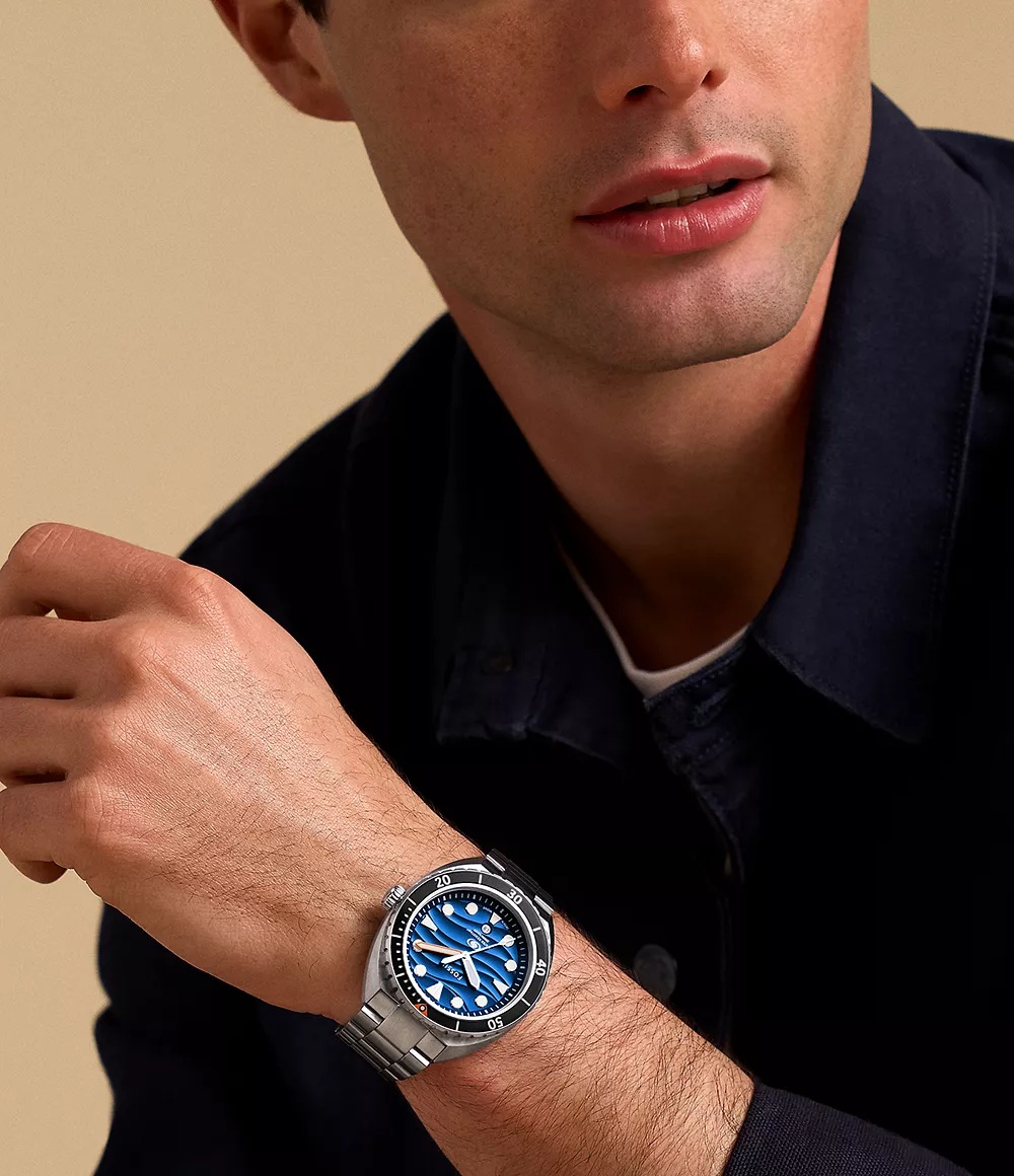 RELOJ DE ACERO PLATEADO PARA HOMBRE FOSSIL BREAKER FS6064 - 5