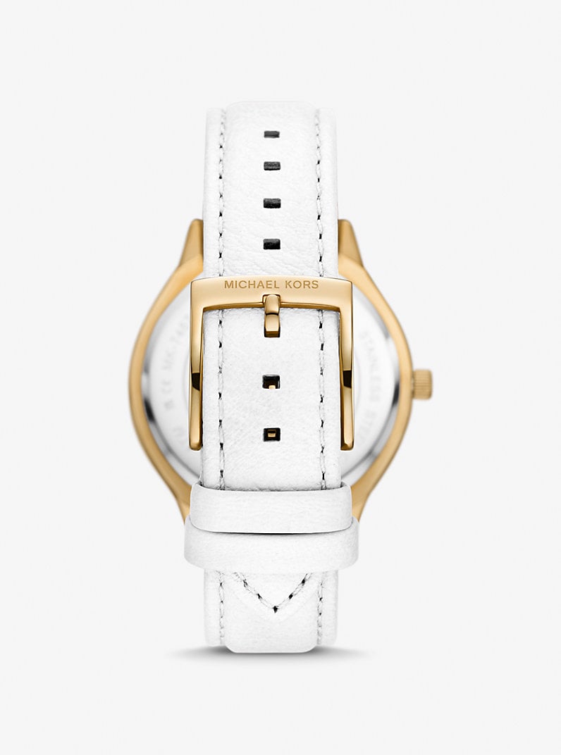 RELOJ PARA MUJER MICHAEL KORS MK7466 BLANCO ORO - 2