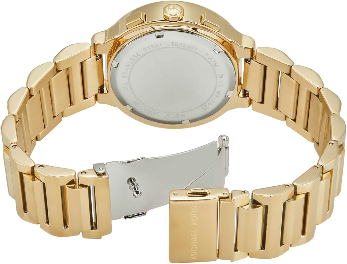 RELOJ MICHAEL KORS MK7520 GRAMERCY OVERSIZE EN TONO DORADO - 3