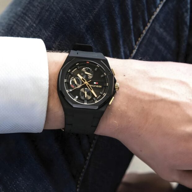 RELOJ DEPORTIVO TOMMY HILFIGER 1792120  NEGRO - 2