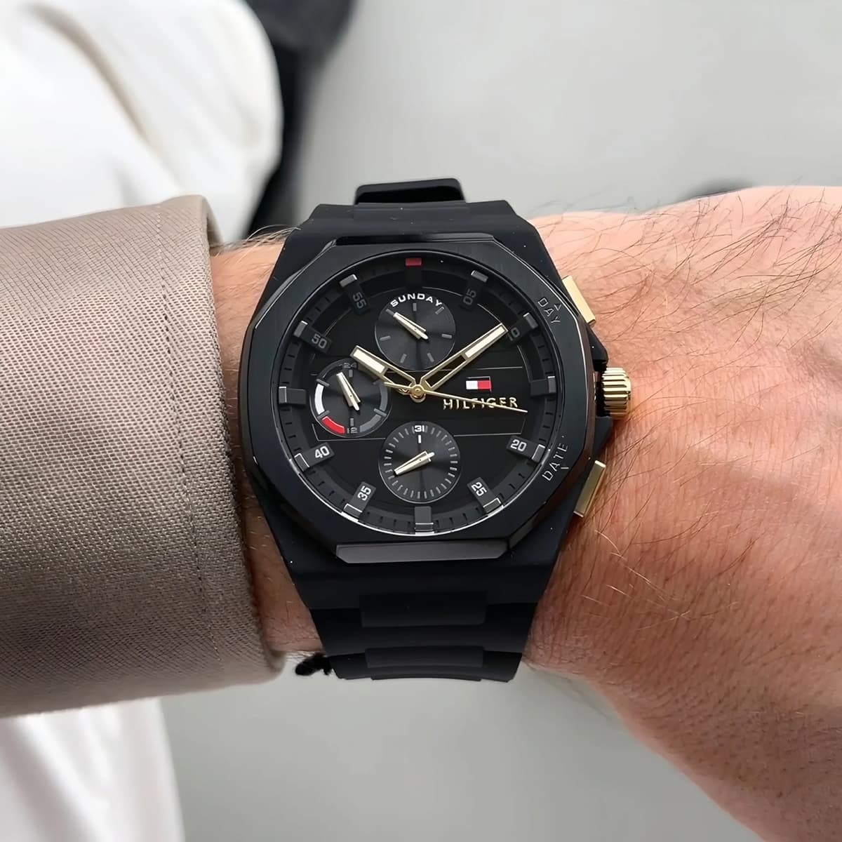 RELOJ DEPORTIVO TOMMY HILFIGER 1792120  NEGRO - 5