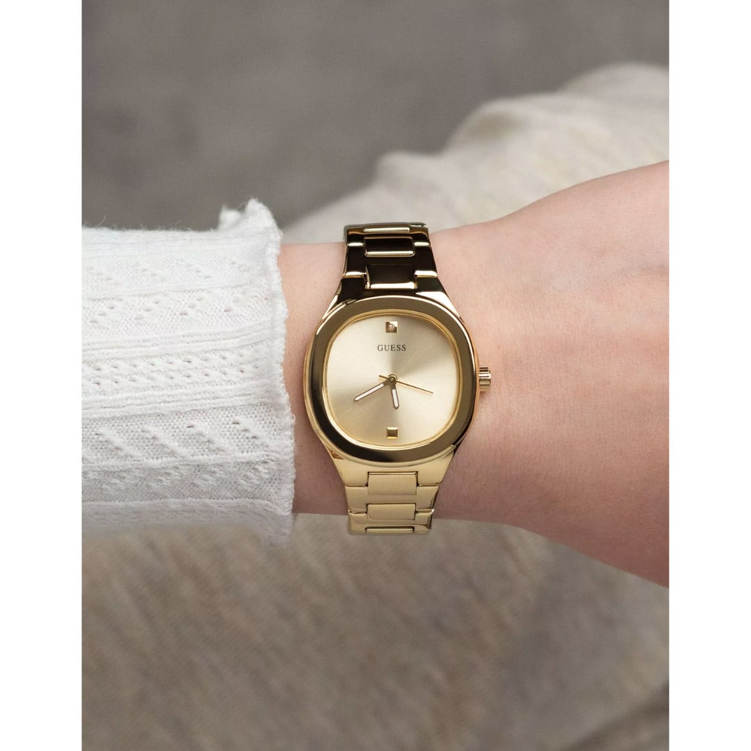 RELOJ DE DAMA GUESS GW0615L2 DORADO - 5