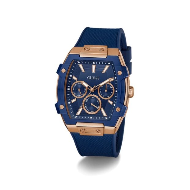 RELOJ GUESS GW0956G4 AZUL ORO ROSA  DE HOMBRE - 2