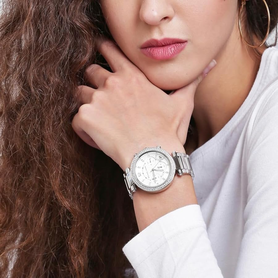 MICHAEL KORS DE MUJER MK5353 PLATEADO PARKER - 4