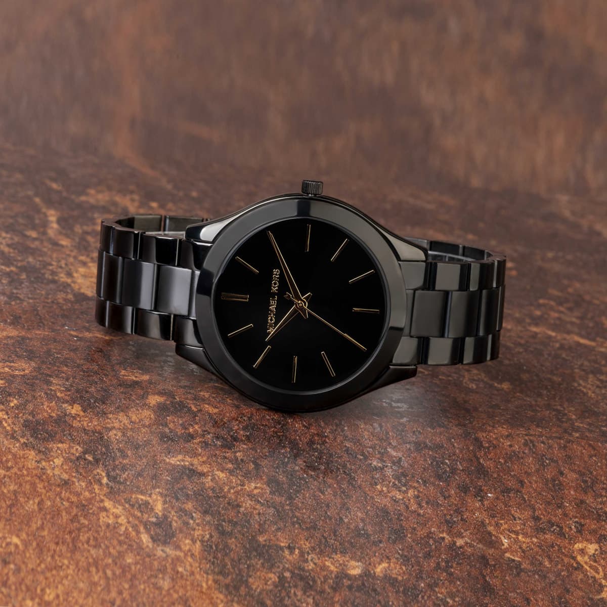RELOJ MICHAEL KORS MK3221 SLIM RUNWAY NEGRO DE DAMA - 3