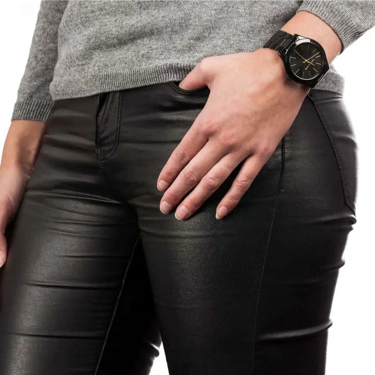 RELOJ MICHAEL KORS MK3221 SLIM RUNWAY NEGRO DE DAMA - 5