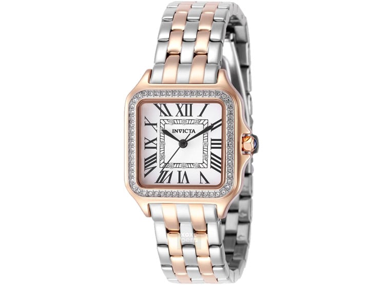 RELOJ INVICTA 50580 ANGEL PLATEADO / ORO ROSA - 1