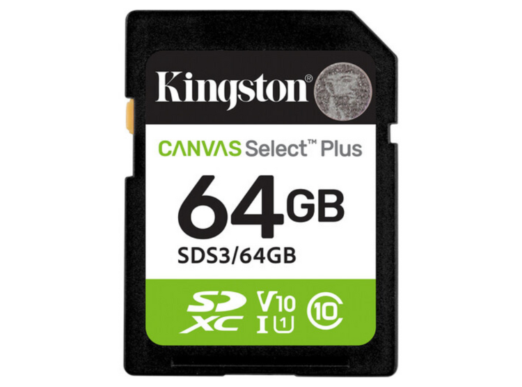 MEMORIA KINGSTON SD XC 64GB 100MB/S - 1