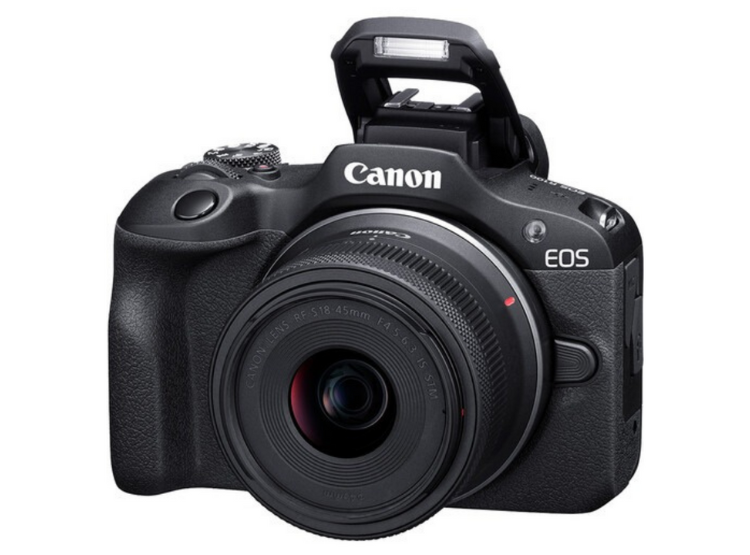 CÁMARA CANON MIRRORLESS EOS R100 24.1MPX + LENTE RF S 18-45MM F/4.5-6.3 IS STM + KIT ULTIMATE - 2