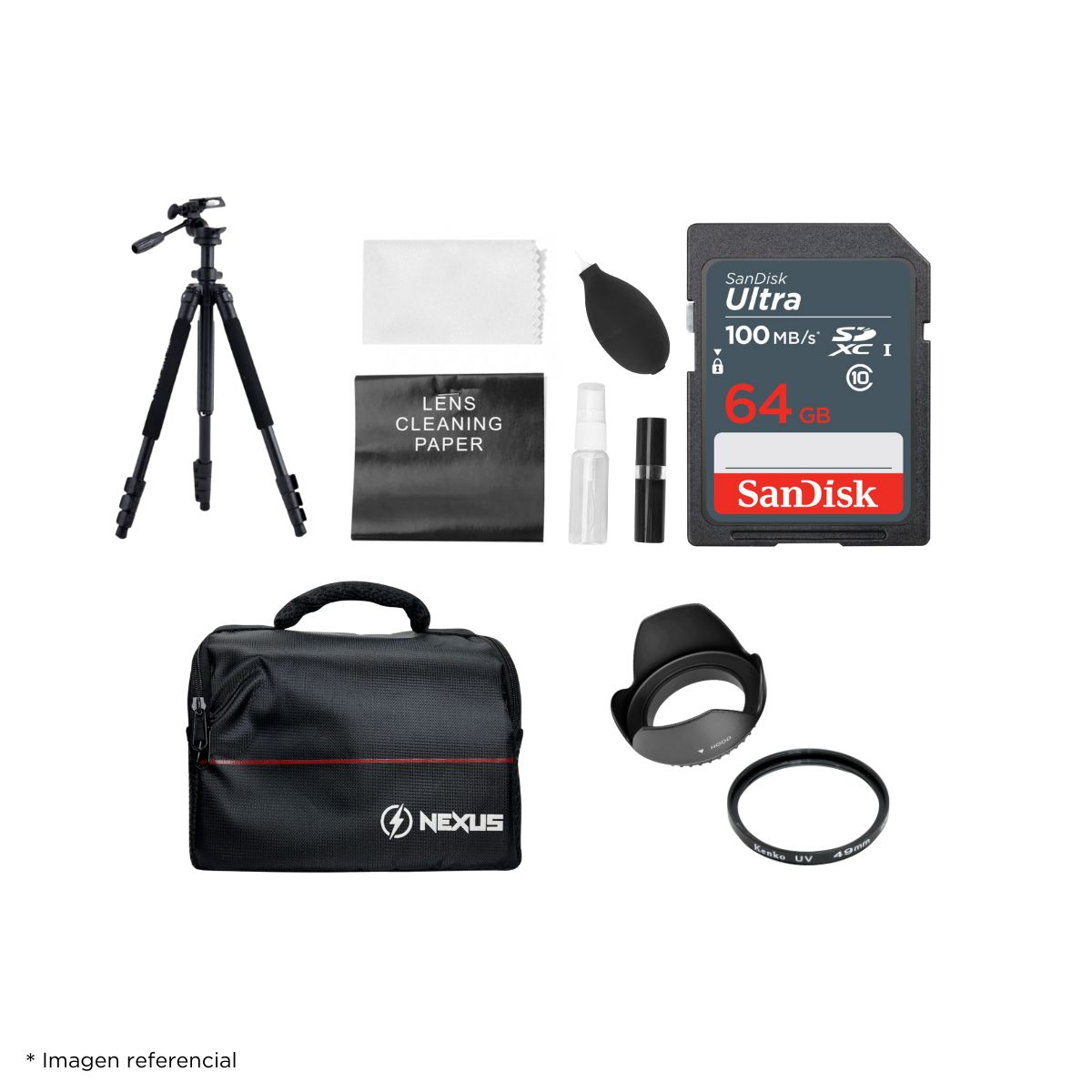 CÁMARA CANON R10 FULL HD 1920 X 1080 24.2MPX EOS + LENTE RF-S 18-45MM + KIT ULTIMATE ACCESORIOS - 5
