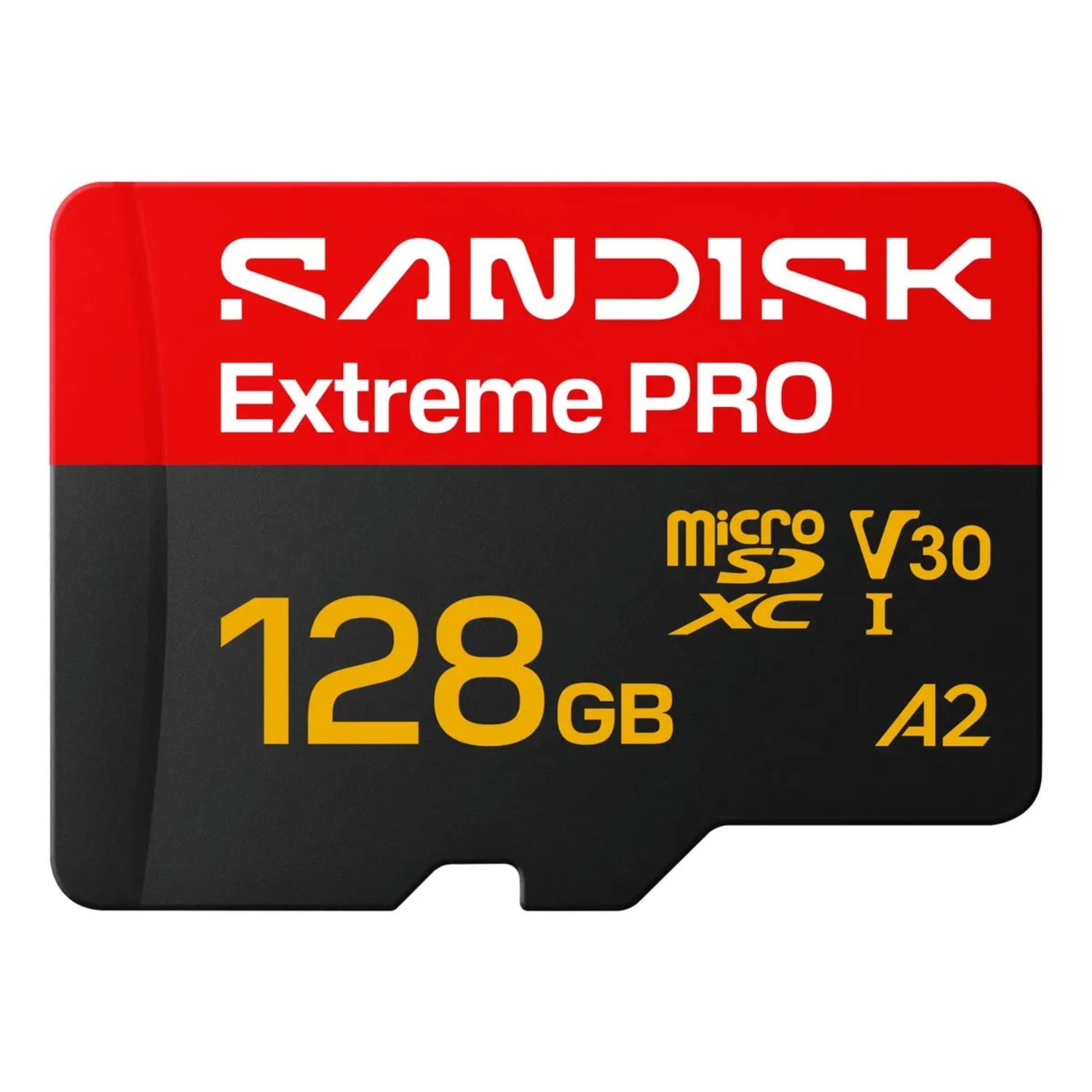 Memoria MicroSD SanDisk Extreme PRO 128GB V30 U3 UHS-I A2 R:250MB/s 4K con adaptador SD - 2