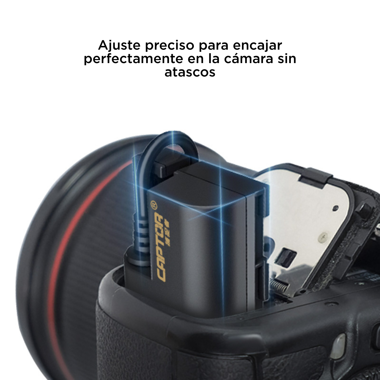 ADAPTADOR CORRIENTE Y BATERÍA DUMMY PARA ACK E6 - 3