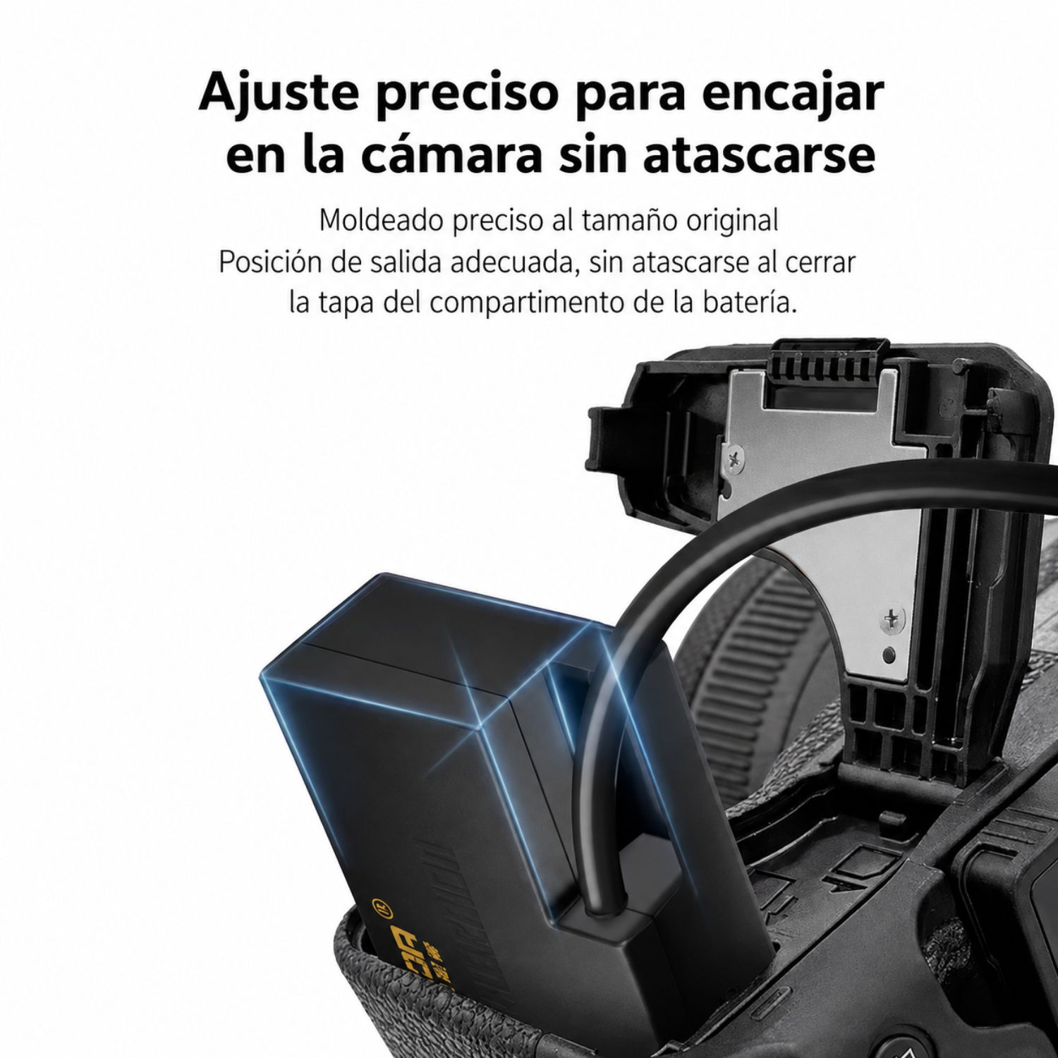ADAPTADOR CORRIENTE Y BATERÍA DUMMY PARA ACK E18 PARA BATERÍA E17 - 3