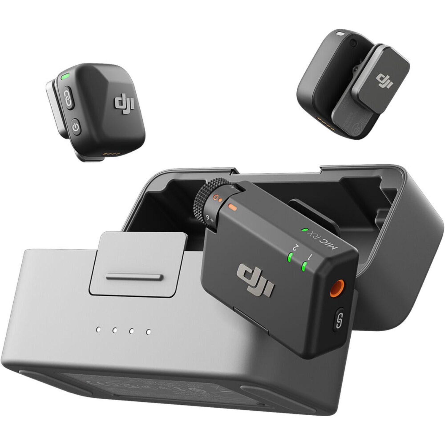 MICRÓFONO DJI MIC MINI (2 TX + 1 RX + ESTUCHE DE CARGA) - 1