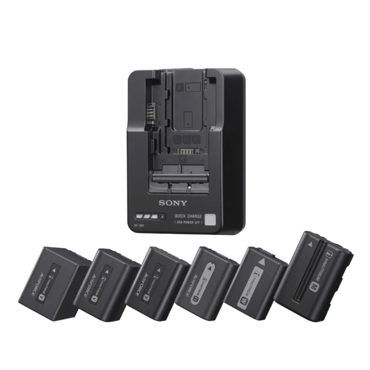 CARGADOR DE BATERÍA SONY PARA SERIE W / V / M / H / P - 3