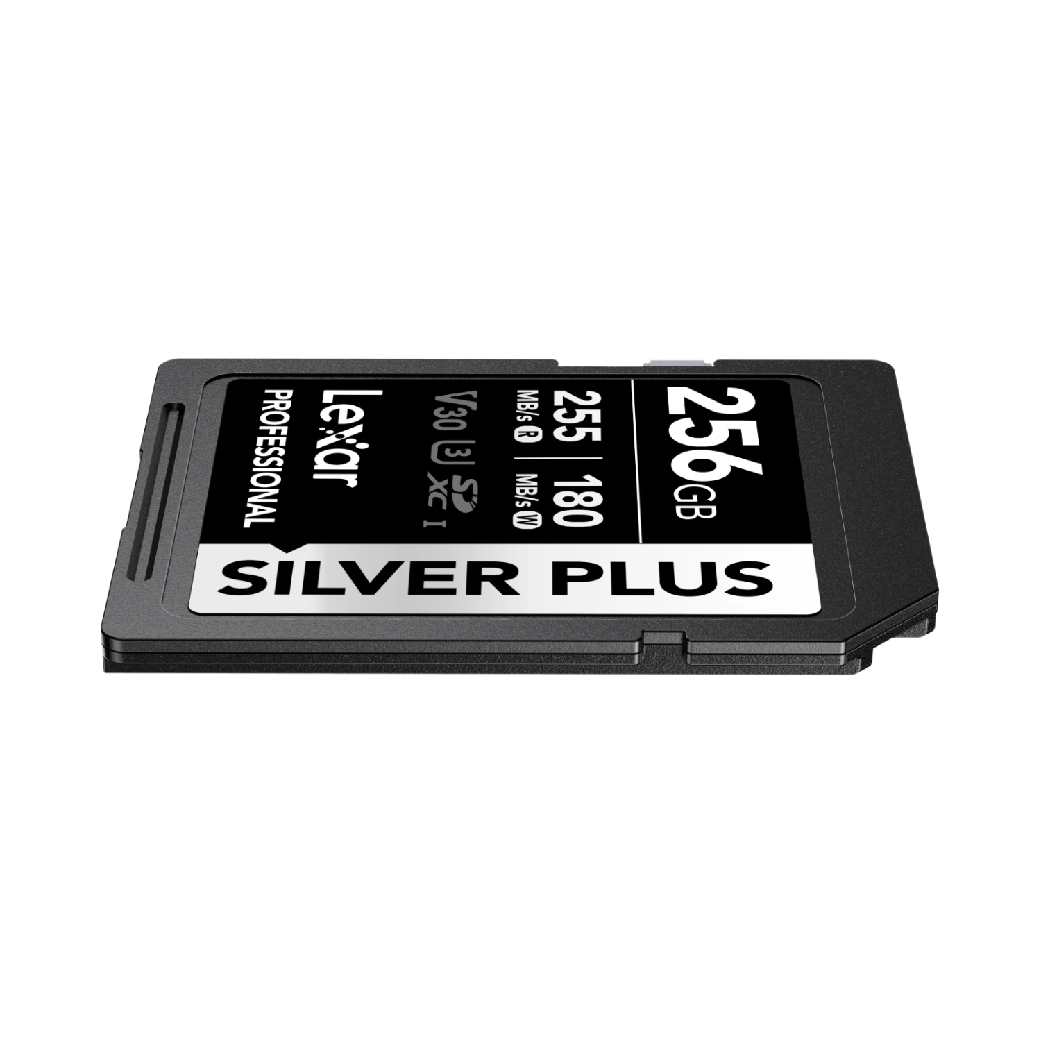 MEMORIA SDXC U3 V30 LEXAR PROFESSIONAL 256GB - W:180MB/S -R:255MB/S SILVER PLUS - 3