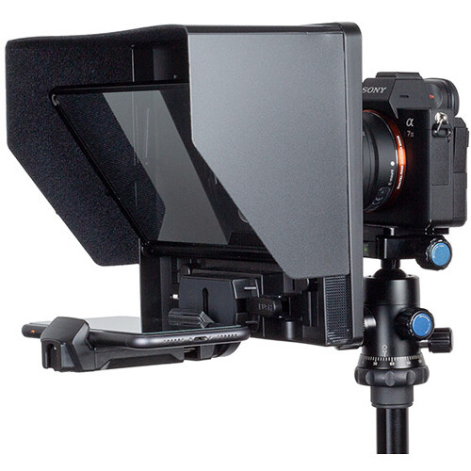 TELEPROMPTER PORTÁTIL TP10 PARA CÁMARAS DSLR Y CELULARES - 5
