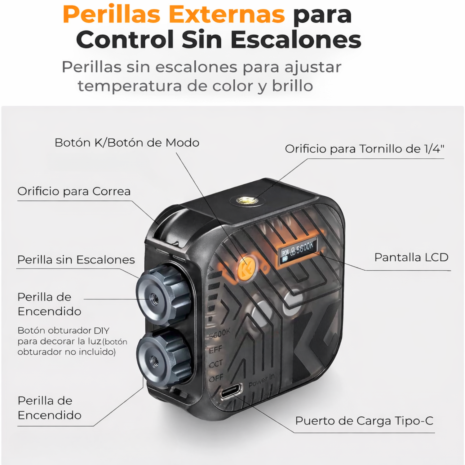 LUZ CONTINUA LED BICOLOR KYF CONCEPT KF34.035 - 2