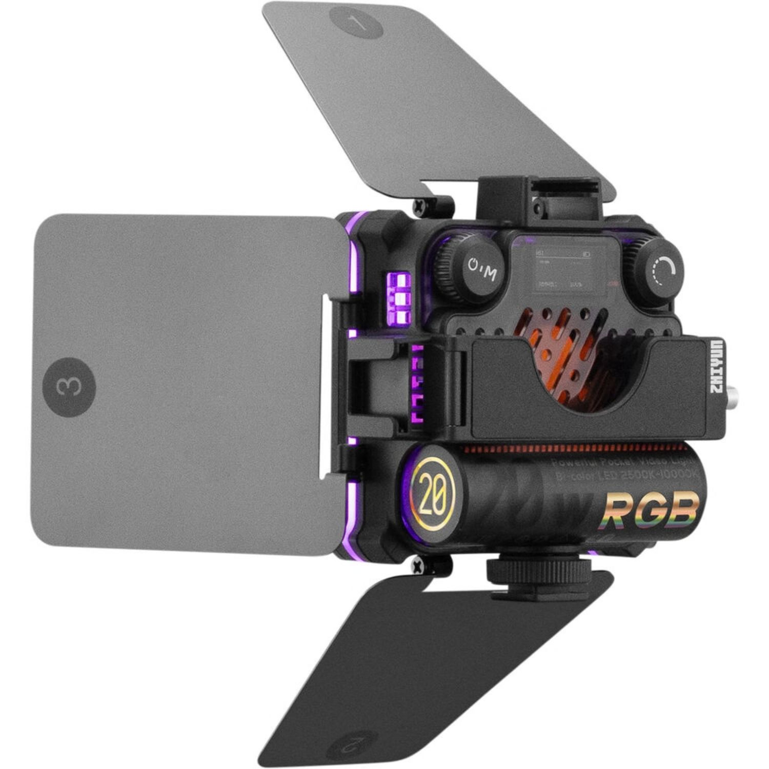 LUZ LED RGB ZHIYUN FIVERAY M20C COMPACTA DE 20W COMBO - 2