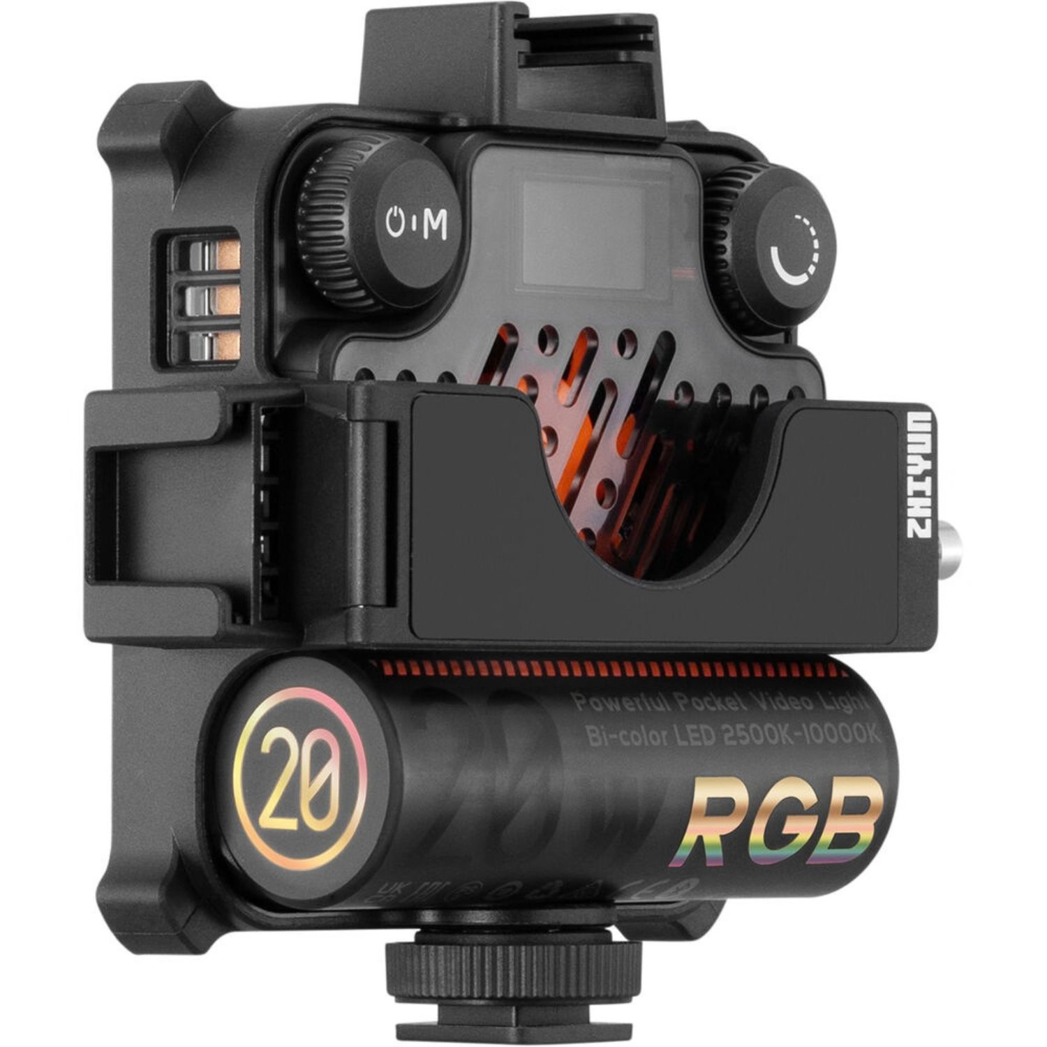 LUZ LED RGB ZHIYUN FIVERAY M20C COMPACTA DE 20W COMBO - 6