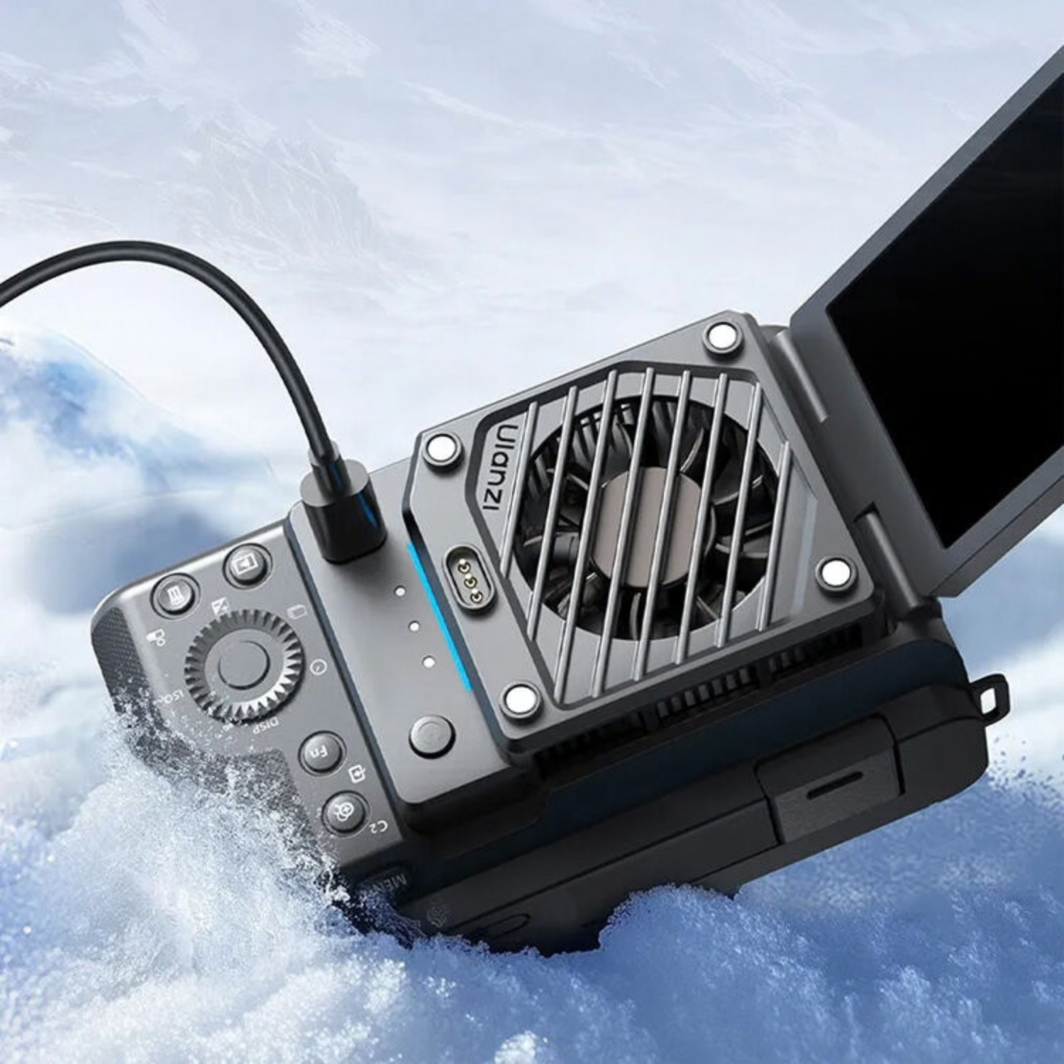 VENTILADOR ENFRIADOR ULANZI CU01 PARA CÁMARA - 5