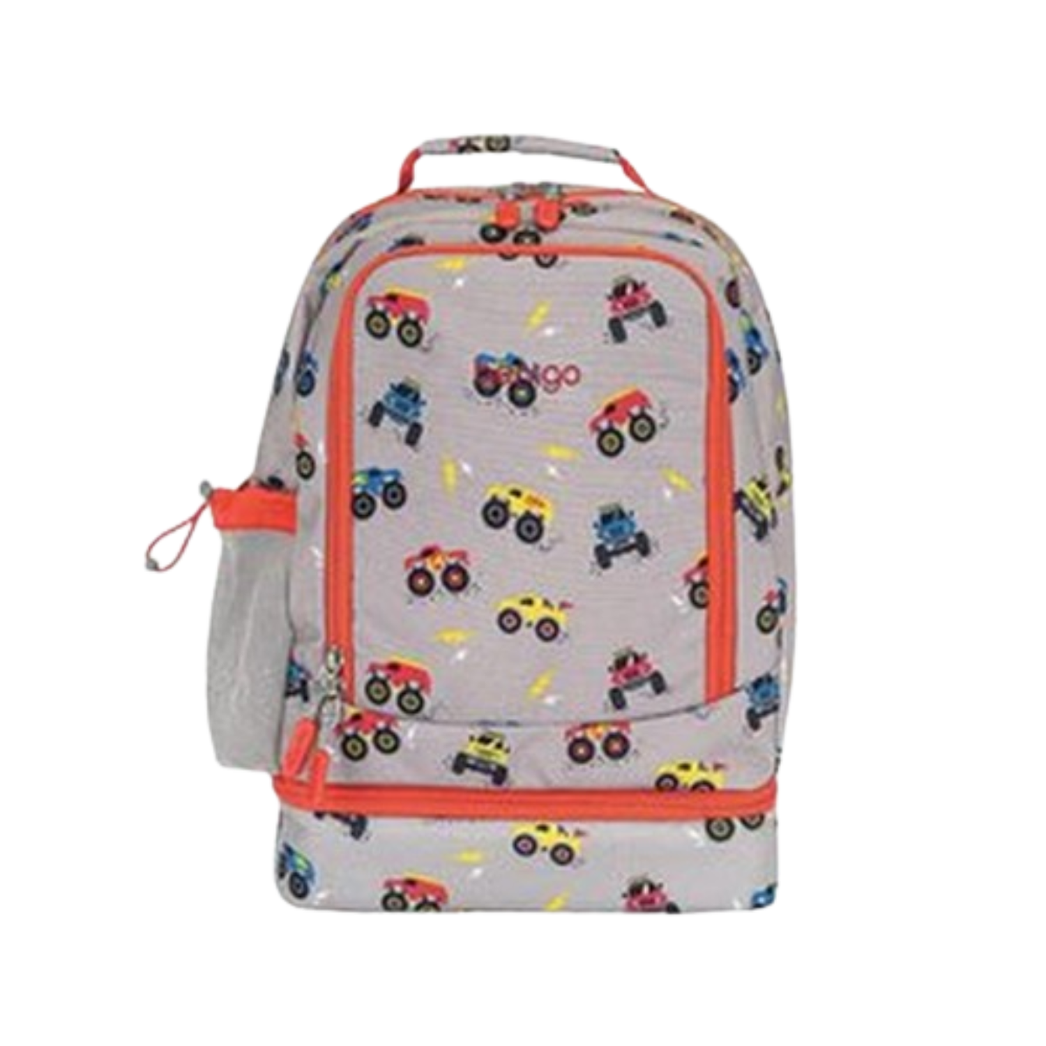 MOCHILA BENTGO CARRITOS GRIS KIDS 2 EN 1 - 1