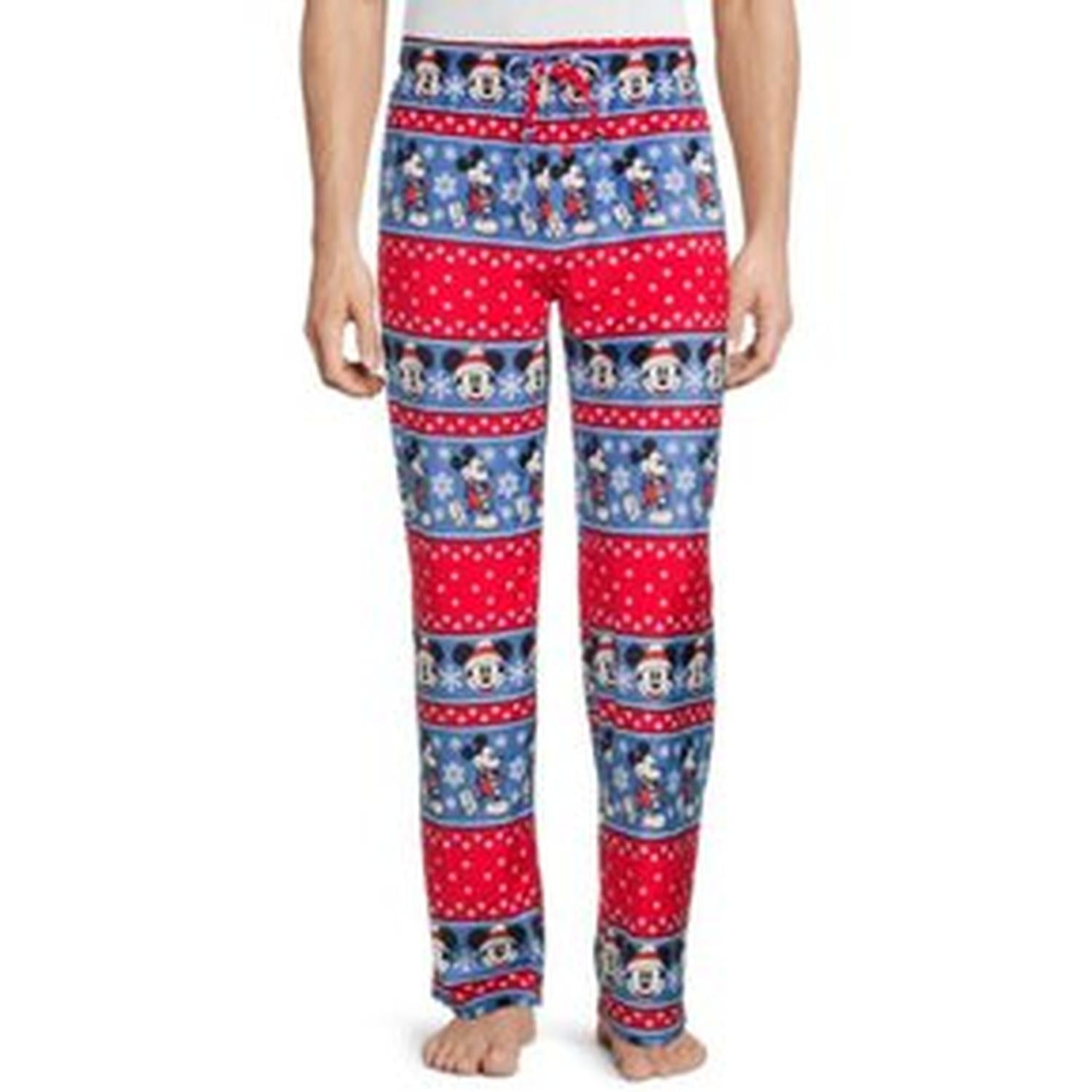 PANTALON PIJAMA HOMBRE DE MICKEY MOUSE NAVIDEÑO - 1