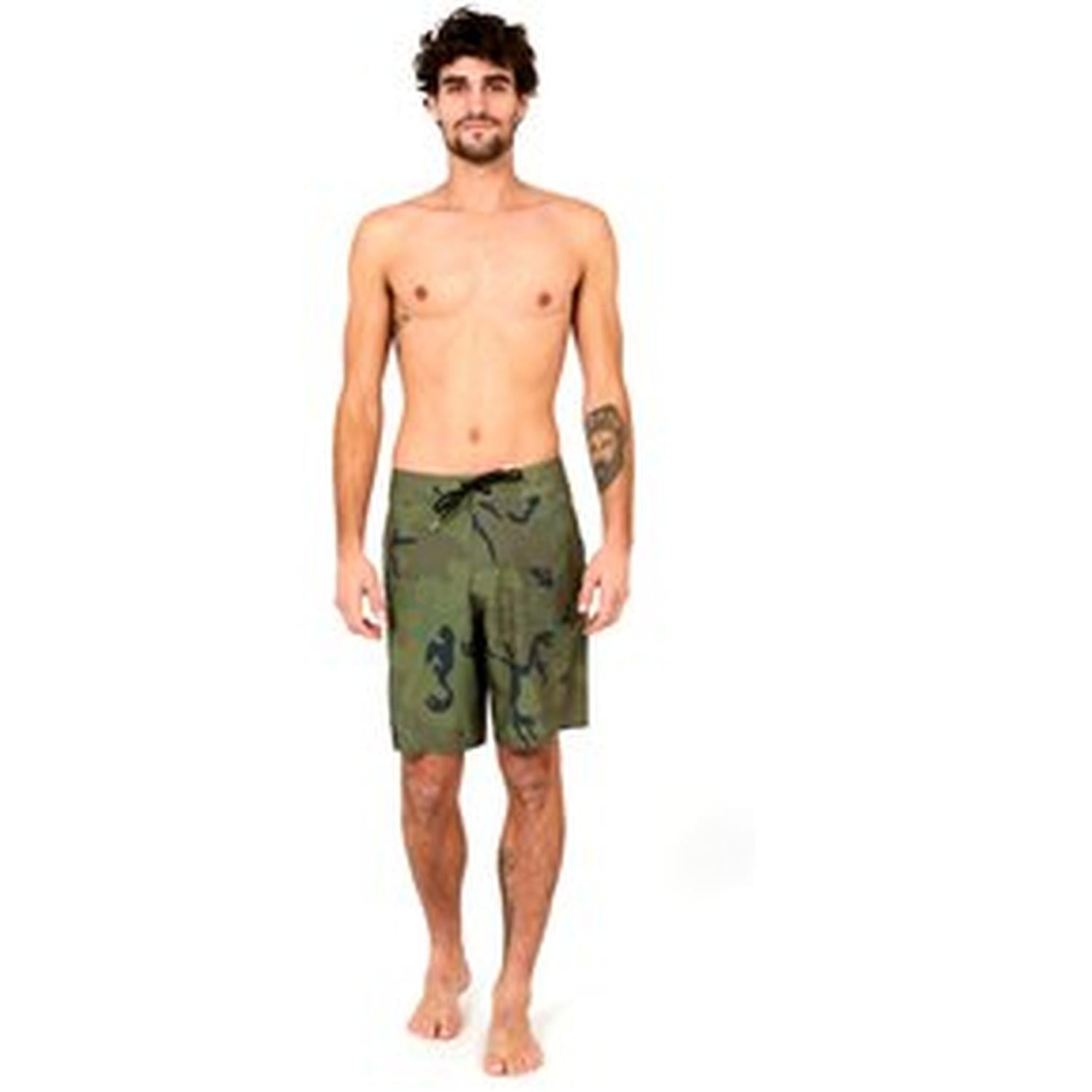 ROPA DE BAÑO HOMBRE VOLCOM VERDE CAMUFLADO - 1