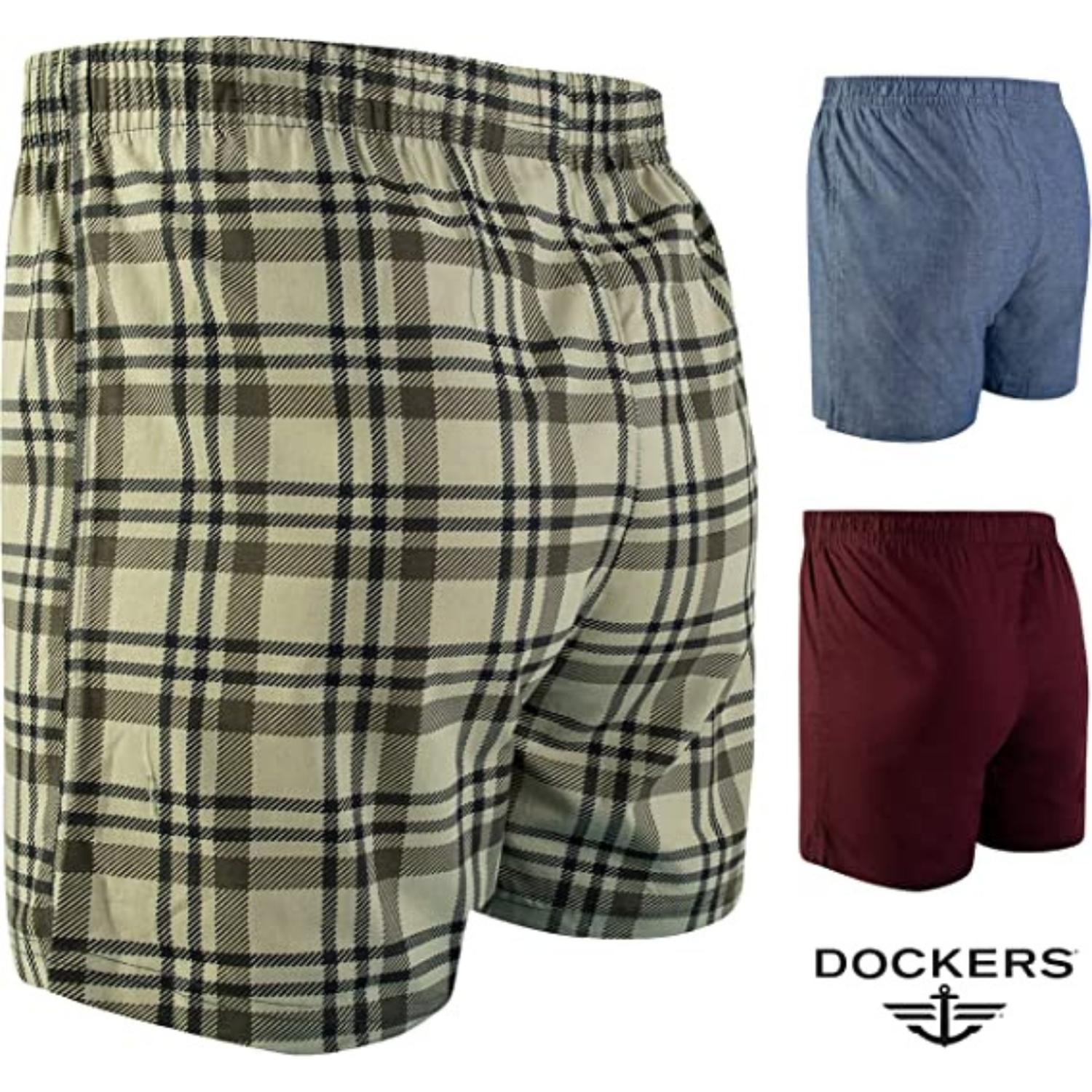 PACK X 3 BÓXER WOVEN 100 ALGODÓN DOCKERS - MULTICOLOR - 2
