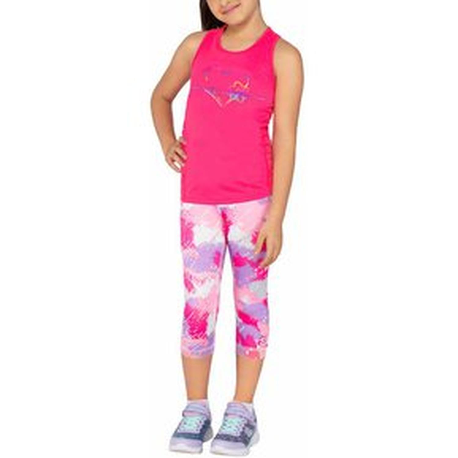 CONJUNTO SKECHERS 3 PIEZAS LEGGIN BVD Y POLO NIÑA - 2