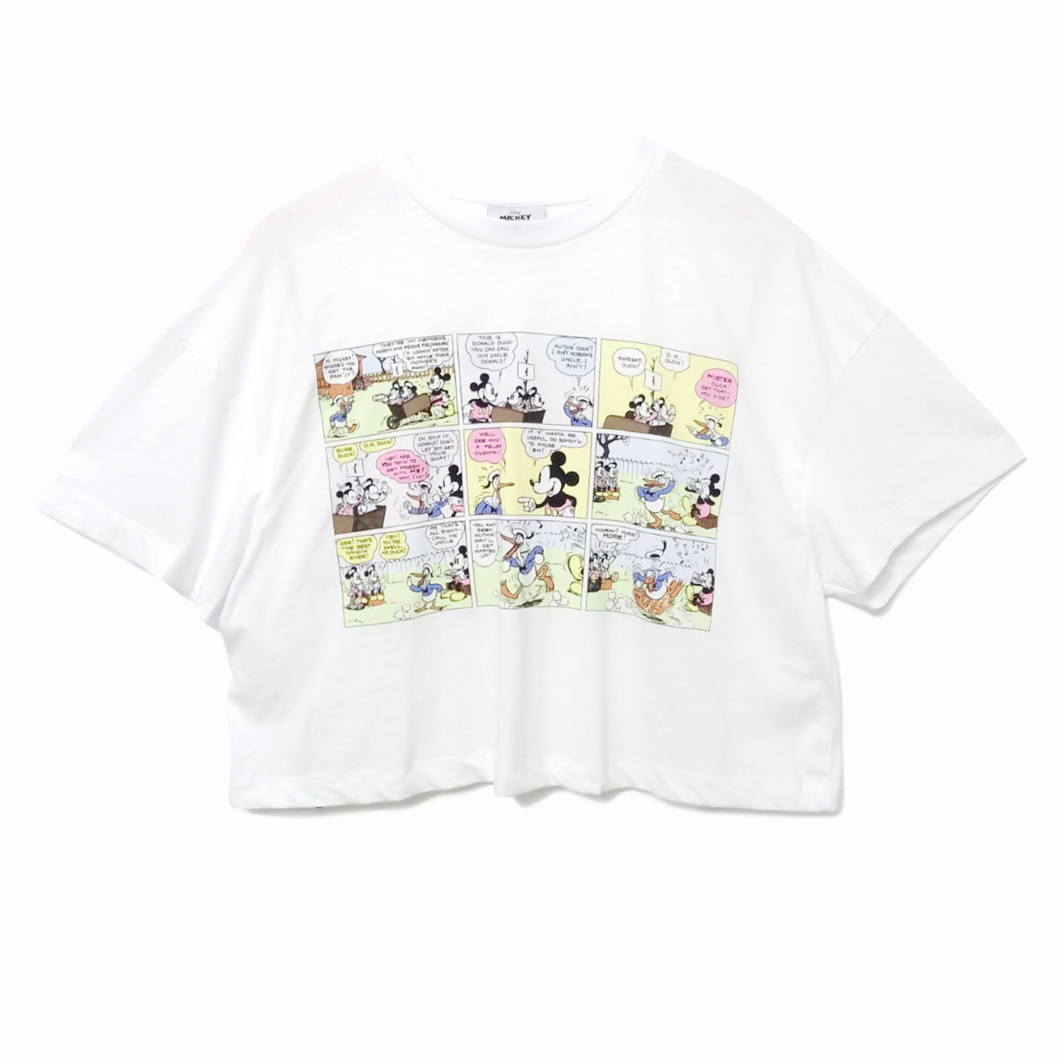 POLO MANGA CORTA ALGODÓN MUJER DISNEY BLANCO MICKEY AND FRIENDS - 1
