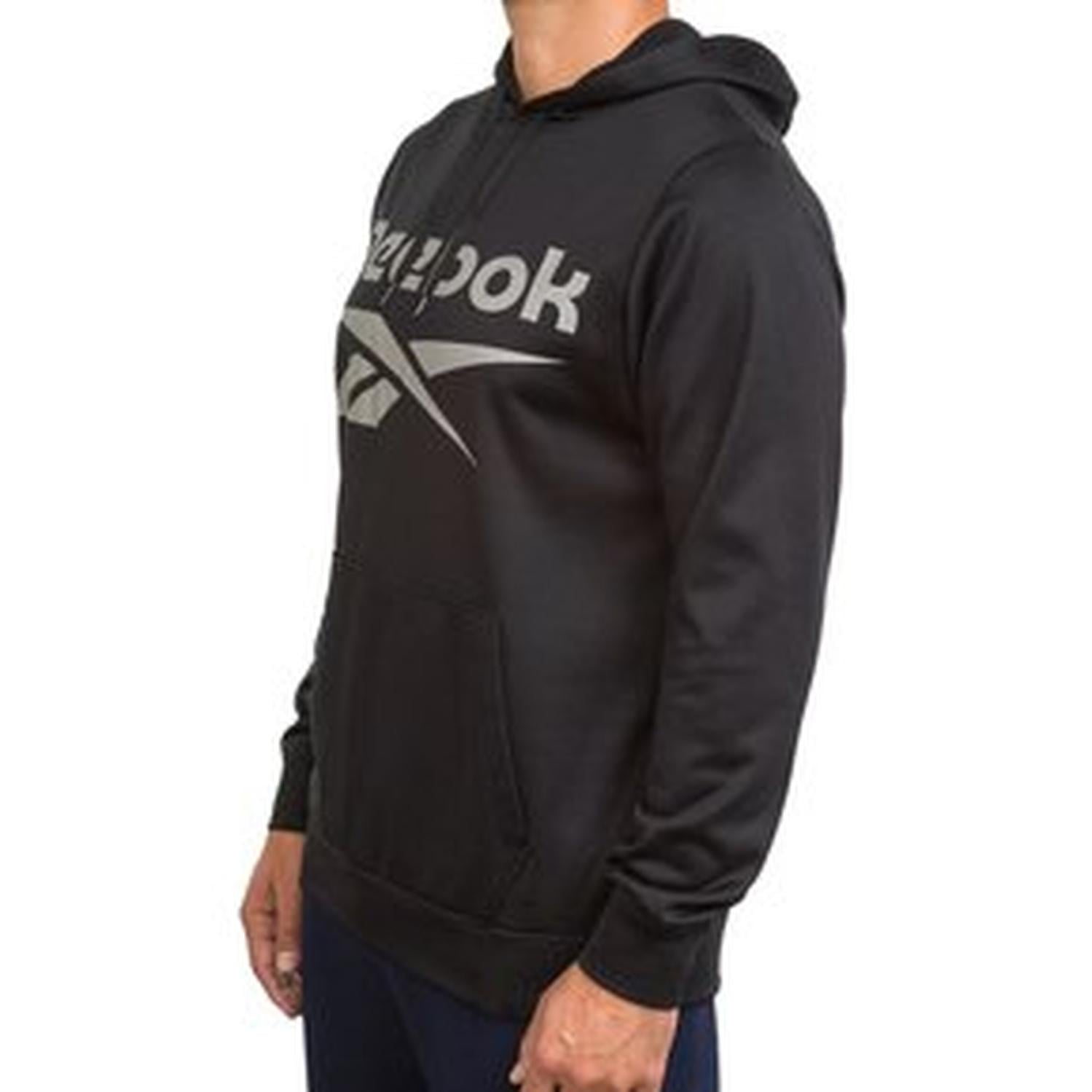 POLERA SWEATER SUDADERA HOMBRE REEBOK - NEGRO - 3