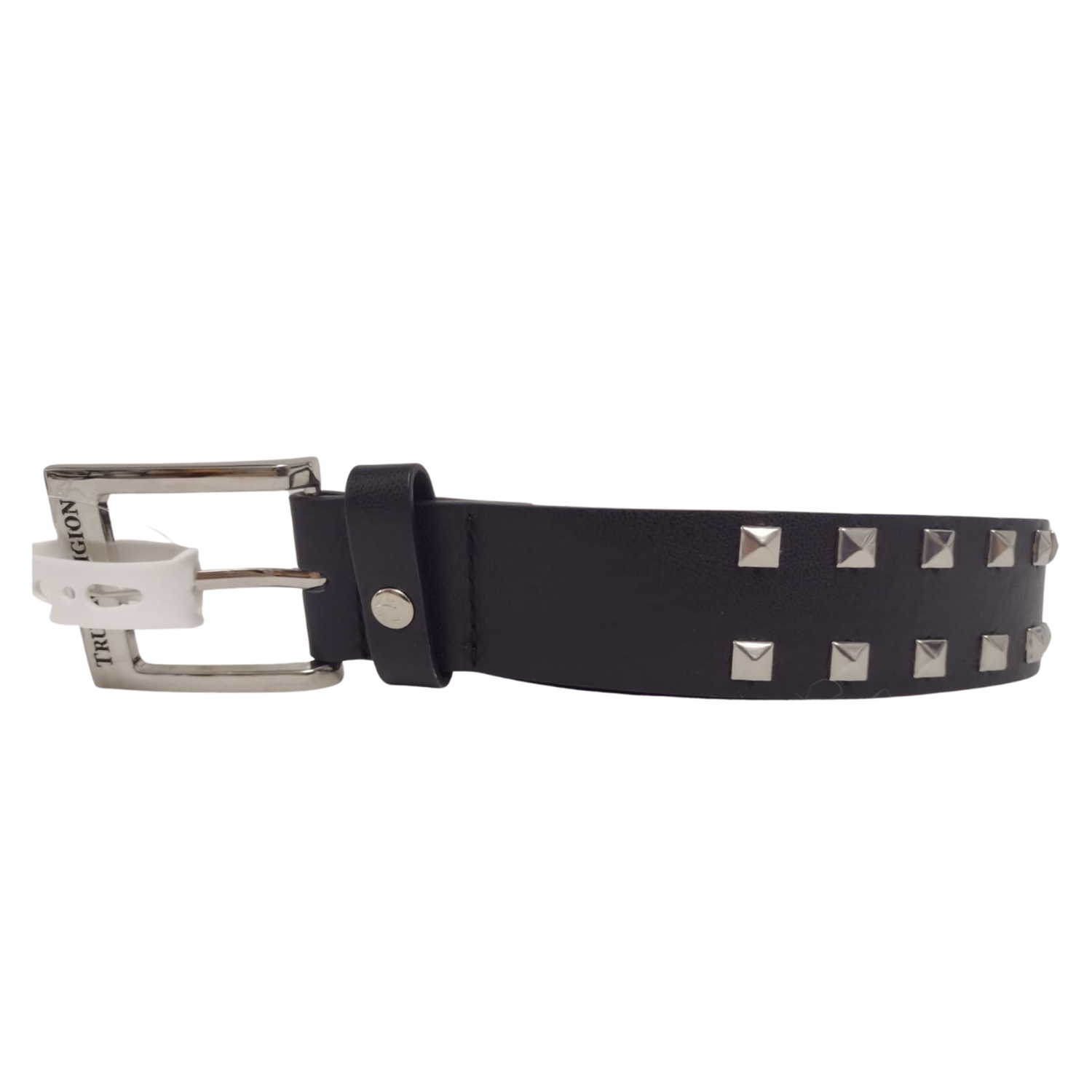 CINTURÓN O CORREA DE HOMBRE TRUE RELIGION TACHAS - NEGRO - 1