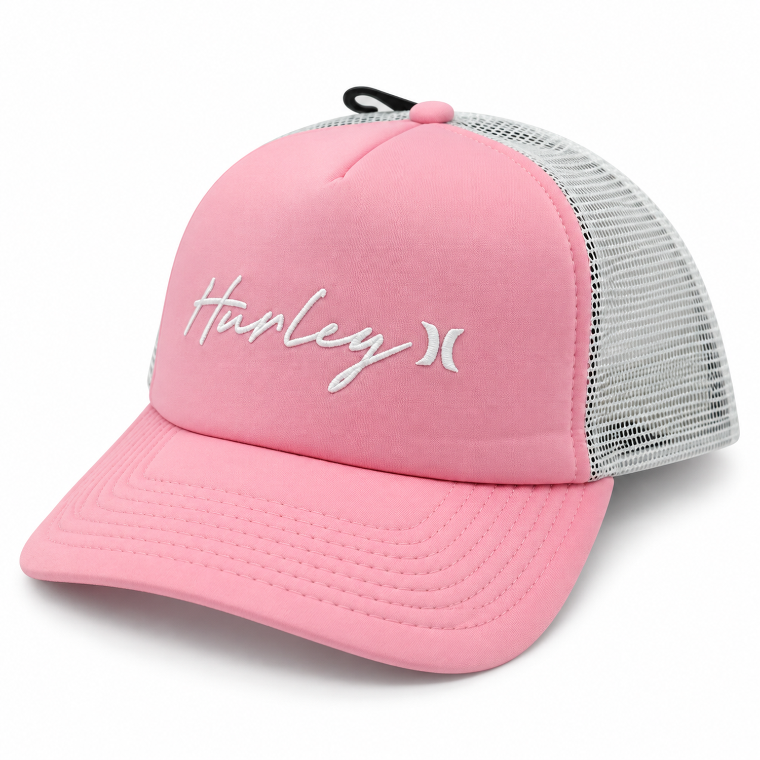 GORRA HURLEY ICON TRUCKER MINT GREEN ROSADO LOGO ROSA - 2