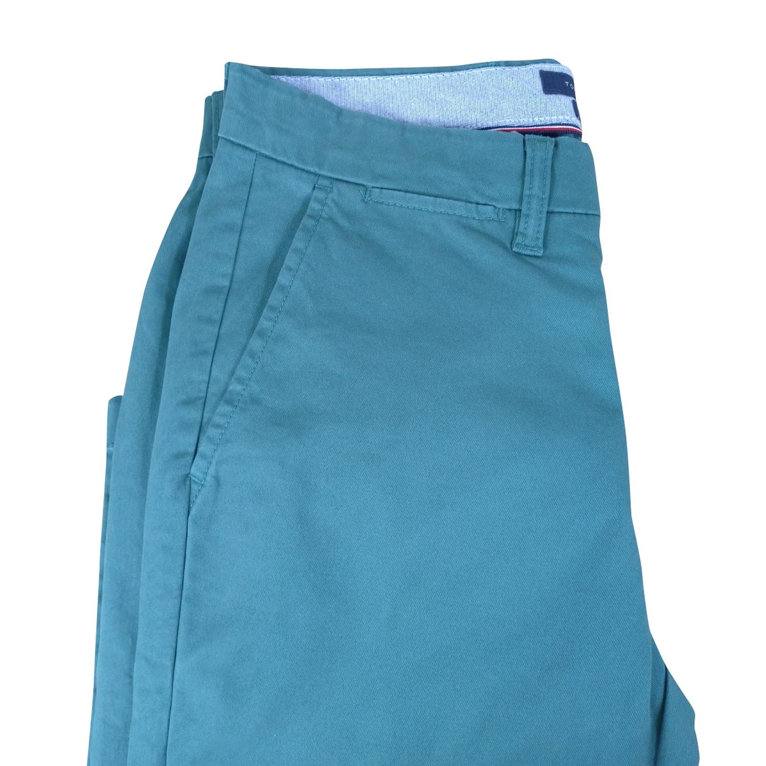 PANTALON TOMMY HILFIGER TH FLEX REGULAR FIT PARA HOMBRE - VERDE - 3