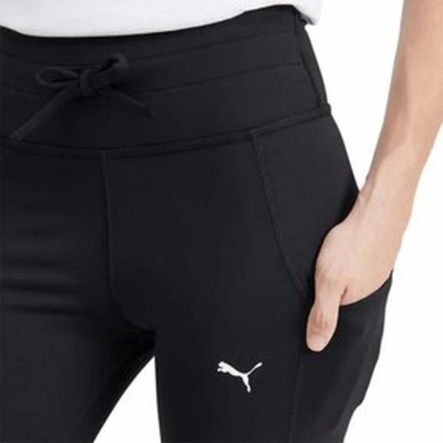 LEGGINS O MALLA DE ALGODÓN CON BOLSILLOS PUMA - NEGRO - 3