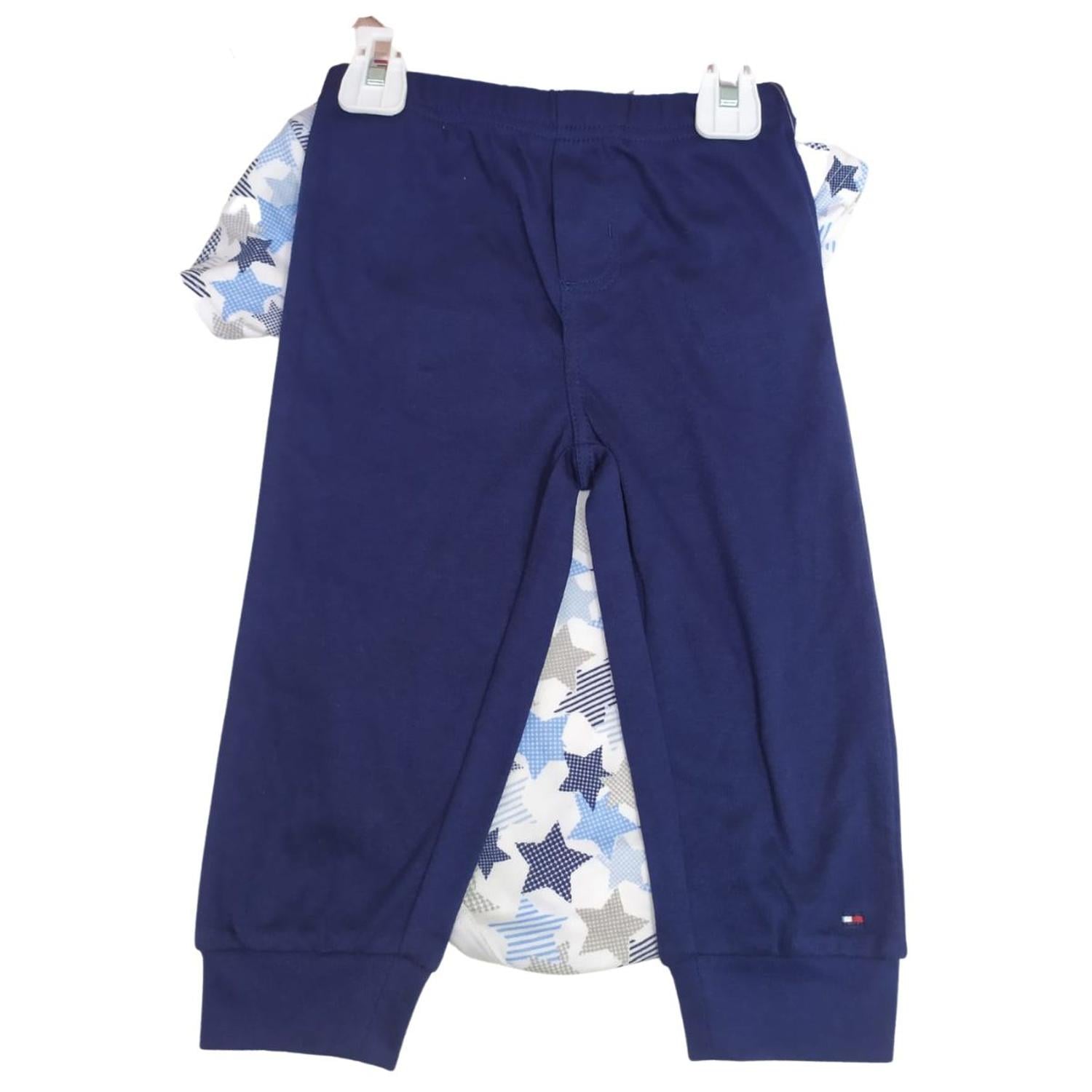 3 PACK BODY BODYSUIT O BEBECRECE TOMMY HILFIGER NIÑO AZUL/ROJO - 3