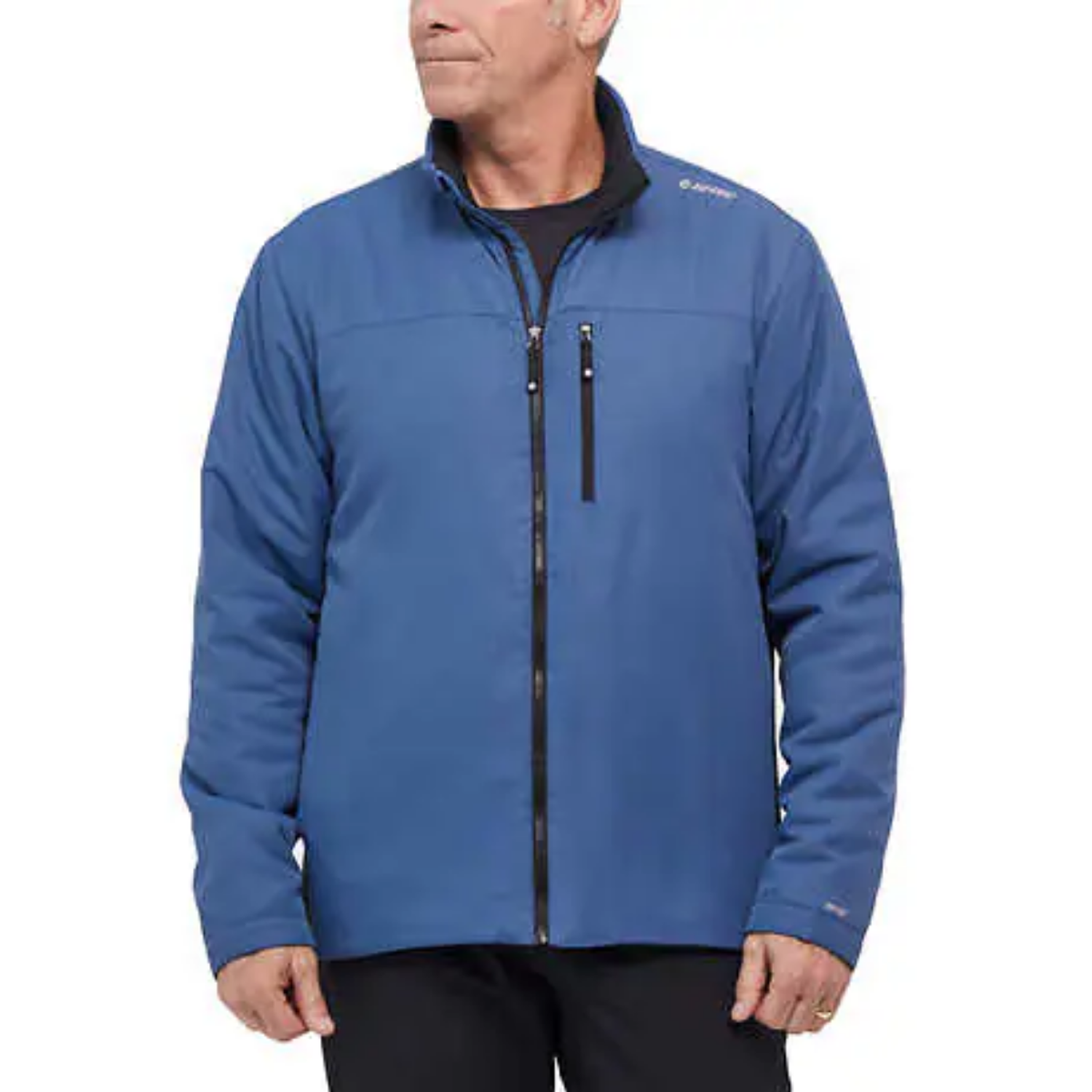 CASACA CON CIERRE COMPLETO HI-TEC PARA HOMBRE - AZUL - 1